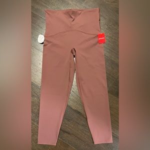 NWT SPANX 7/8 Dust Rose Booty Boost leggings
